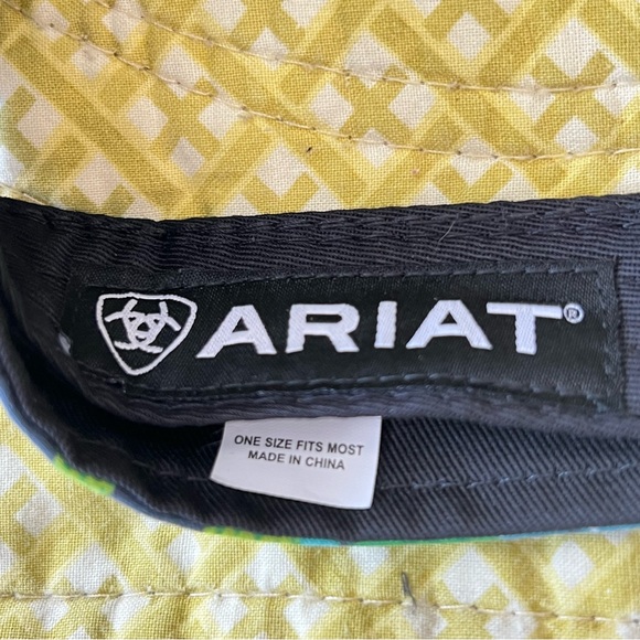 Ariat Cactus Patterned Black Visor - Picture 5 of 5